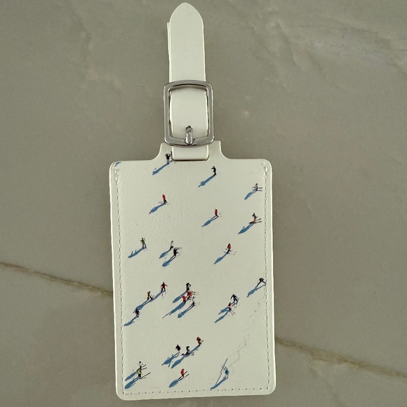 Gray Malin Ski Travel Set - Passport Case & Luggage Tag - Picture 7 of 9